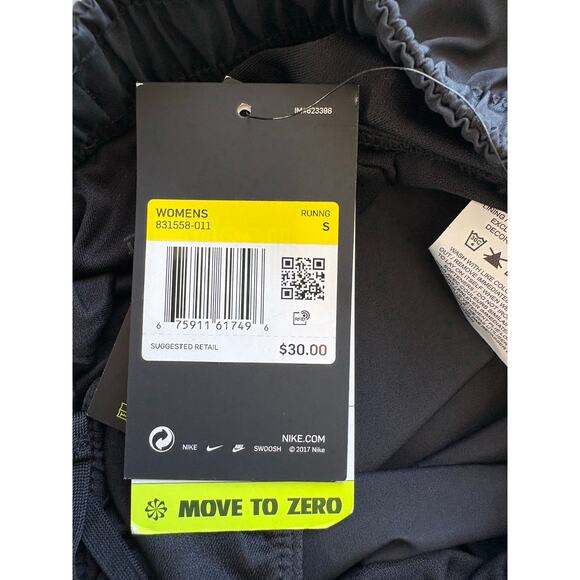 Nike Women's Dri-fit Tempo Running Shorts Black Size Small 3" Inseam 831558 - Picture 3 of 7